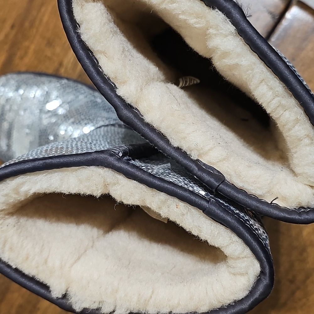Ugg Silver Sequence Boots - image 8